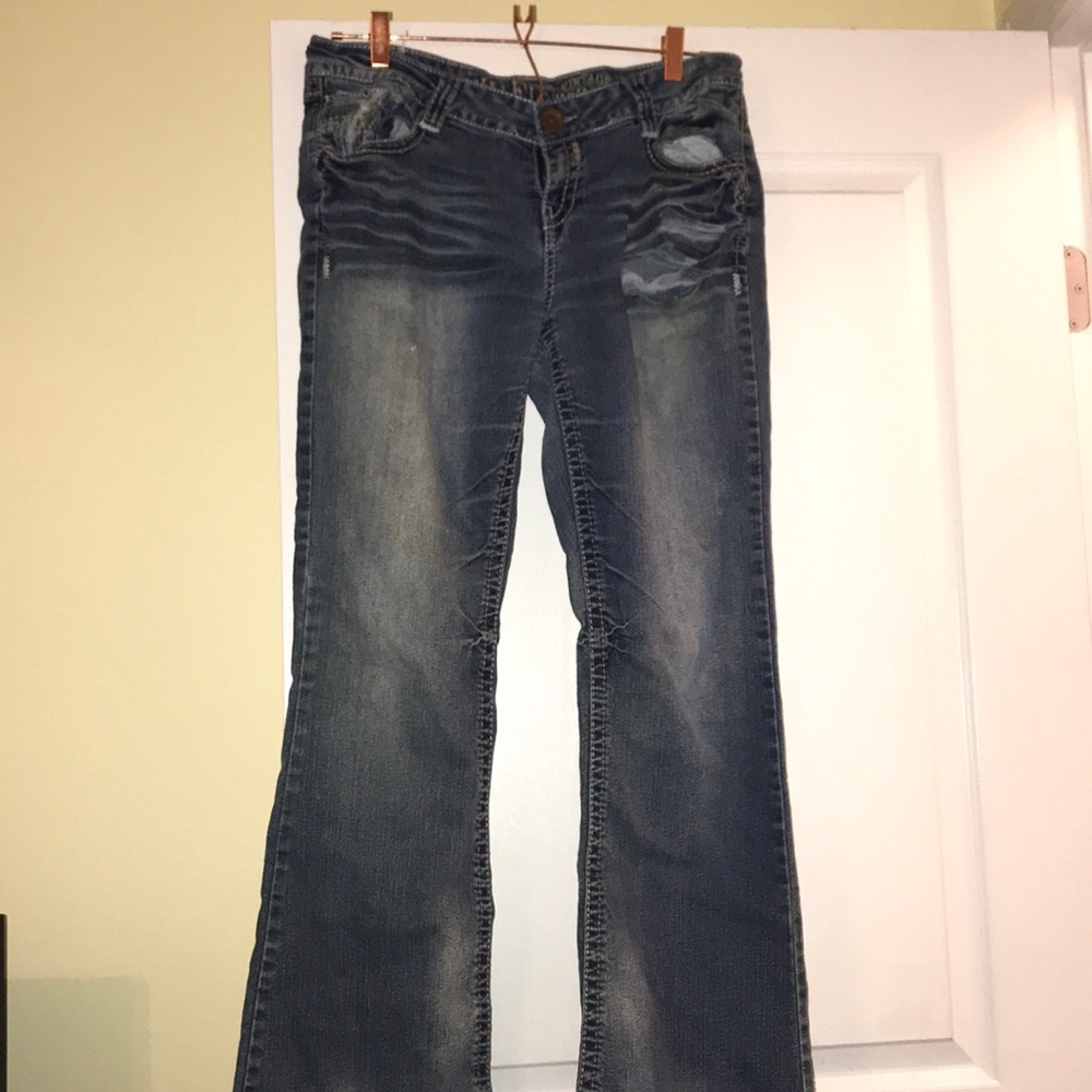 Wallflower Vintage distressed Bootcut jeans